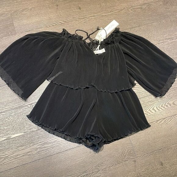 ALICE MCCALL | NWT Black Locomotion Playsuit * flawed - Picture 3 of 12